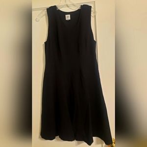 Black sleeveless dress